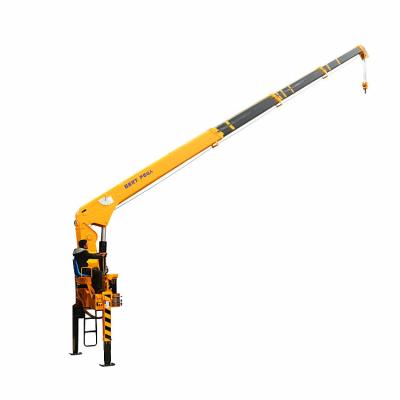 China Truck Mounted Crane 3 Ton 4 Ton Mini Crane Truck Hydraulic Lorry Crane for sale