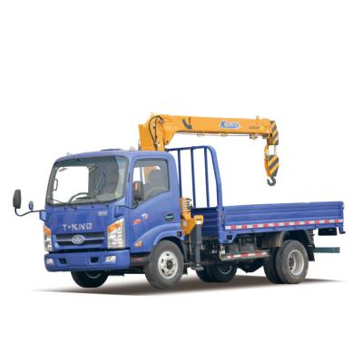 Chine Levé de camions-chargeurs avec grue Mini-grue mobile de 4 tonnes en construction à vendre