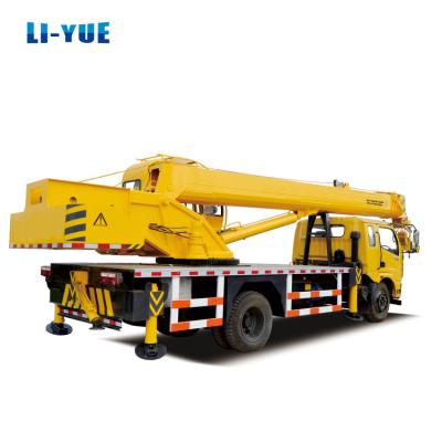 China 8 Ton Stiff Boom Hydraulic Mobile Truck Crane 7800kg Weight Lifting Machinery for sale