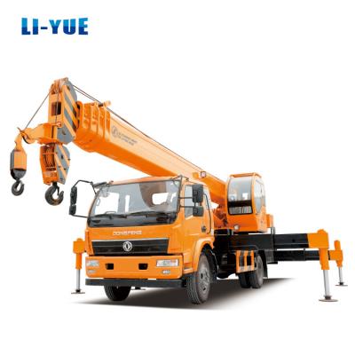 China 16 Ton Truck Lift Crane Hydraulic Straight Boom Mobile Truck Crane 15800 Kg Weight for sale