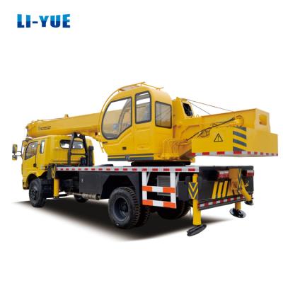 Chine 12 tonnes Mini Pickup Hydraulique camion Jib Grue Avec 420 KN.M Moment de levage nominale à vendre