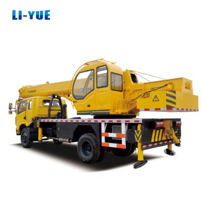 China Construction Lifting Mobile Hydraulic Truck Crane 6 Ton With 3650/2190-4290 Mm Span for sale