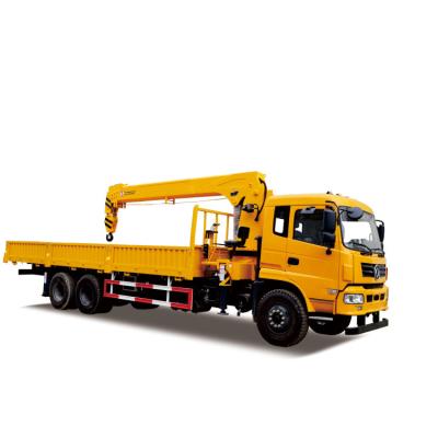 Chine Dongfeng Marque chinoise bras droit 12 tonnes hydraulique Téléscopique Boom Truck montée grue avec prix d'usine à vendre