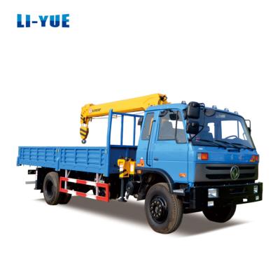 China Mobile Crane 6 Ton Professional Construction Machinery Hydraulic Lorry Crane for sale