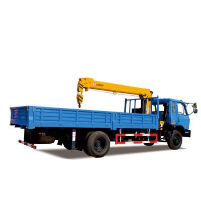 China Hydraulic Telescopic Boom Truck Mounted Crane 5 Ton Crane Manufacturers with Kohler Engine Euro 1/2/3/4/5 for sale