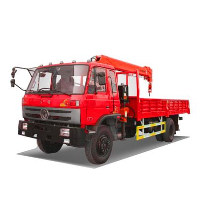 China New 5 Ton Manipulator Hydraulic Truck Mounted Crane Lifting Equipment For Sale for sale