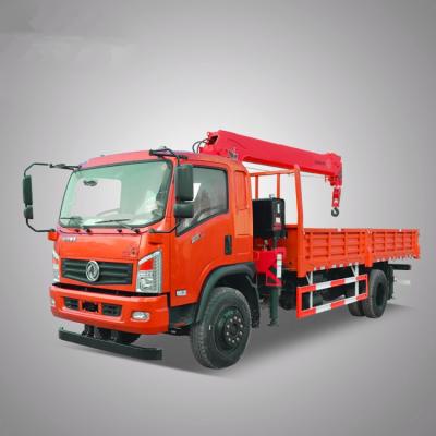 China 5 Ton Truck Mounted Crane Telescopic Boom Lorry Crane with Euro 1/2/3/4/5 Emission Standard for sale