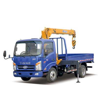 China 6.3 ton Truck-mounted Straight Telescopic Arm Stiff Boom Crane voor Truck Te koop