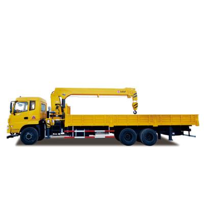 Cina Fabbrica personalizzata 12 tonnellate Piccolo camion di sollevamento idraulico montato Telescopic Boom Crane in vendita in vendita