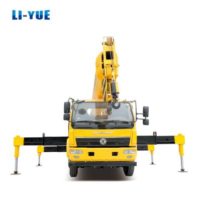 China High Performance Mobile Crane 12 Ton Truck Crane With Straight Boom for sale