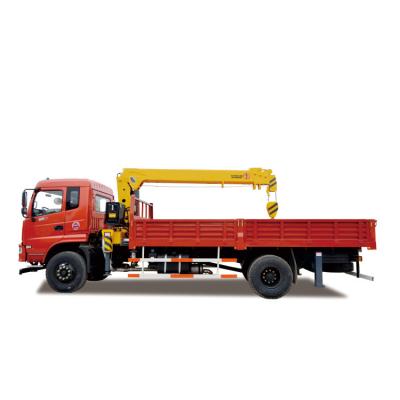 China Nieuwe DongFeng 6 Ton 8 Ton Constructie Telescopische Boom Truck Gemaakte Kraan Te koop