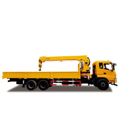 China 14 Ton Mini Truck Mounted Crane Telescopic Boom Truck With Crane for sale