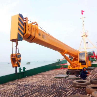 China Straight Boom Hydraulic Marine Crane For 2-25 Tons Loading Capacity for sale