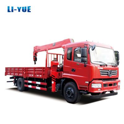 China Manipulator 6.3 ton hydraulische vrachtwagen gemonteerde kraan met rechte boom te koop Te koop