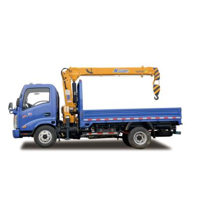 China 8  Ton Hydraulic Straight Boom Crane Dongfeng 4x2 Cargo Truck for sale