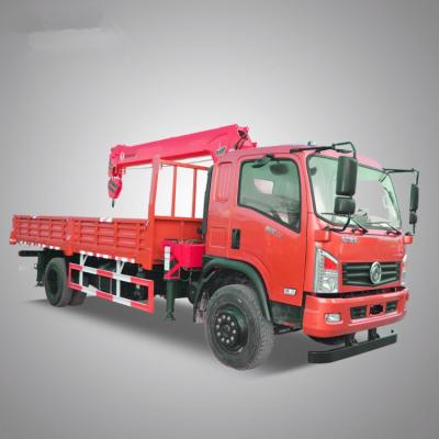 China 6.3 Tons Mini Truck Mounted Crane With Hydraulic Boom Crane for sale