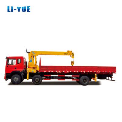 China 10 Ton Telescopic Small Boom Crane for High Construction Weight KG 3765 kg for sale