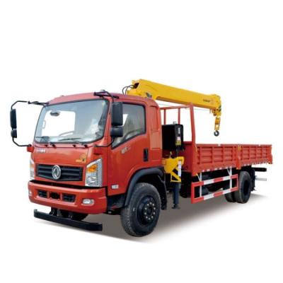 China Chinese Brand Straight Arm Heavy Truck Crane Machine Price 6 Ton Hydraulic Truck Mounted Crane for sale