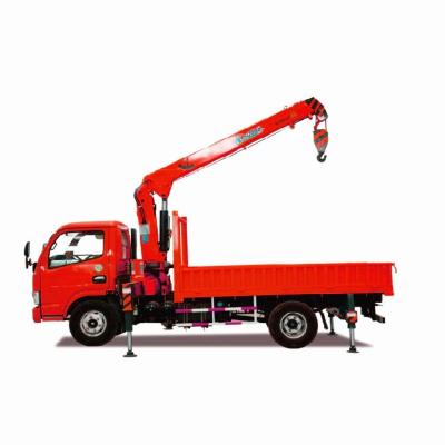 China Mini 3,2 ton Hydraulische rigide arm Truck Gemaakte kraan Truck Crane Te koop