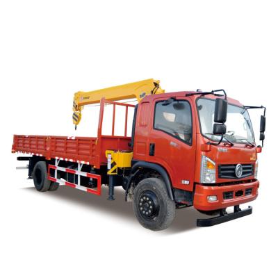 China 8 Ton Truck Mounted Telescopic Boom Crane For Lifting and Transportation with Factory Price for sale