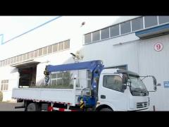 China Brand Lifting Machinery 5 Ton Hydraulic Telescopic Boom Lorry Crane Hot Sale