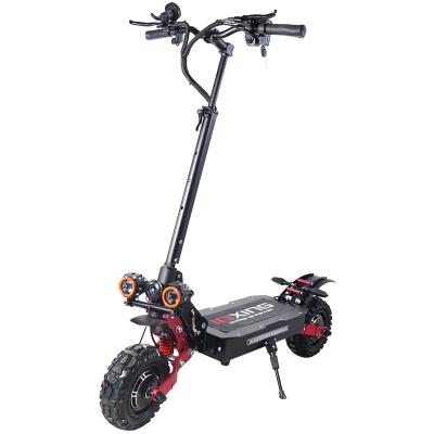 China Unisex Eu Us E Running Scooter 100km Chain 5600w Powerful Motor 11