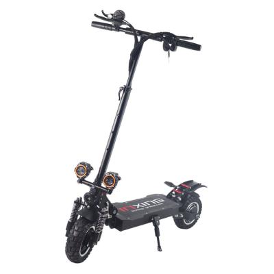 China Adult 50km/h 48v/52v Unisex Electric Scooter 10 Inch Fat Tire 1200w Motor Fast Off Road Electric Scooter for sale