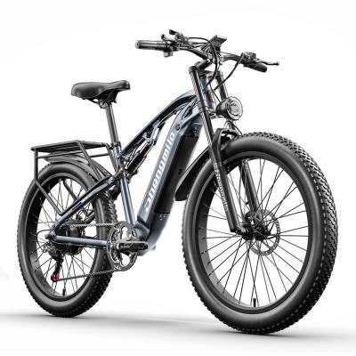 China Aluminum alloy 48V 15AH 500W lithium battery snow electric vehicle big tire electric bicycle for sale