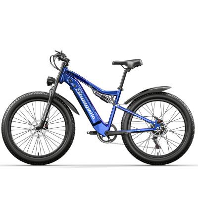 China China Factory Aluminum Alloy 26 Inch Fat Tire 26*3.0 40km/h Electric Snow Bike 500w Hidden Battery Electric Snow Bike For Men for sale