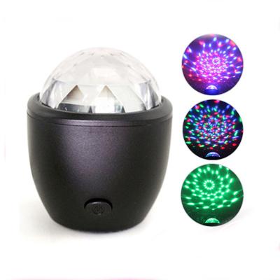 China Mini Rgb Led Laser Stage Light Dresser Lamp Usb Rechargeable Wedding Birthday Party Led Disco Light for sale