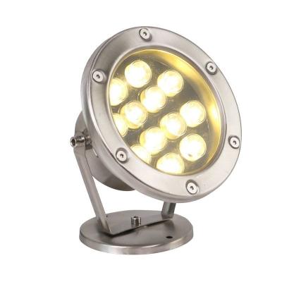 China High Quality Outdoor Theme Park RGB Control Stainless Steel Underwater Led Pool Lights for sale