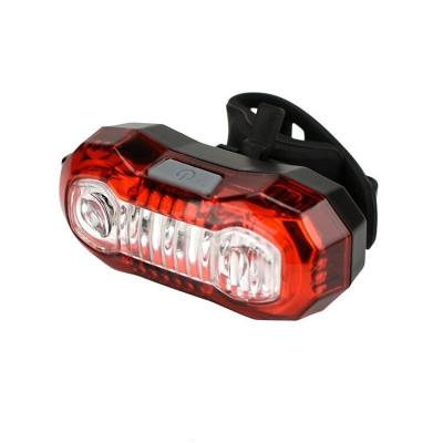 China ABS+AS USB Multifunctional Bicycle Warning Light Bicycle Tail Light Flash Bike Light for sale