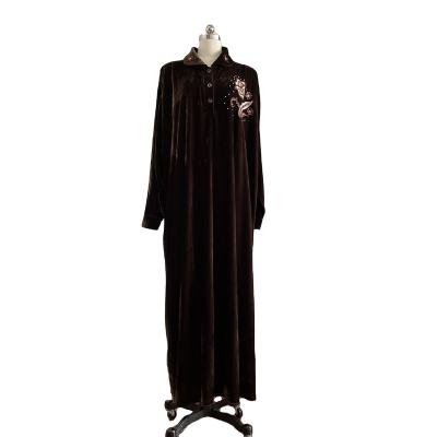 China 100%Polyester muslim dress for sale