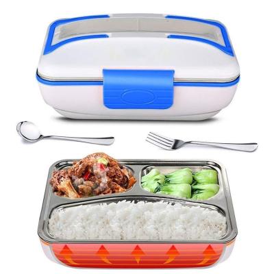 China Sustainable Portable Electric Food Container Warmer Stainless Steel Bowl SL-E08 for sale