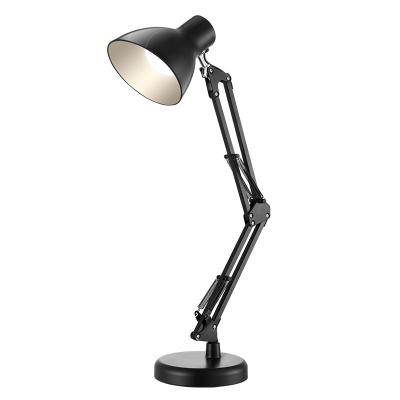 China Modern Smart Color LED Desk Lamp Eye Arm Student Bedside Desk Lamp Dormitory USB Plug Long Smart Dimming for sale