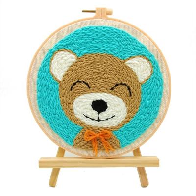 China Handmade Russian Cross Stitch Push Toy SHELIKE Embroidery Knitting Yarn Art Embroidery Funny Educational DIY Show for sale