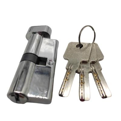 China 60-120mm Euro Door Lock Cylinder High Security Zinc Alloy Bathroom Lock Cylinder Customized Size for sale