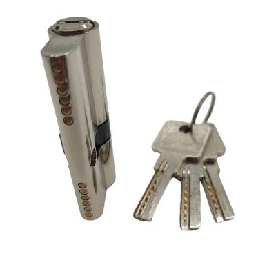 China euro profile computer keys lock cylinder lock cylinder zinc alloy high security customized size for sale