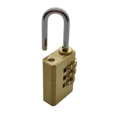 China Solid Brass Cabinet Padlocks Outdoor Cabinet Door Luggage Code Travel Combination Password Padlock for sale