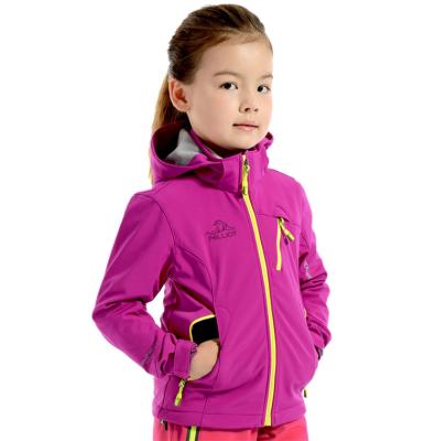 China Wholesale Colorful Anti-wrinkle Kids Sportswear Softshell Jacket for sale