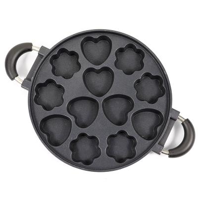 China Viable Frying Pan Nonstick Mini Pancake Pan Round Shape Egg Pan Cake Mold Cake Decorating Tool for sale