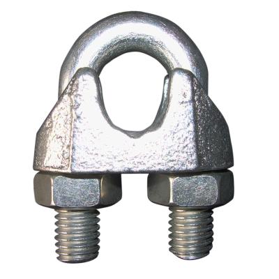 China Widely Use Galvanized DIN741 Type Wire Rope Casting Clips for sale