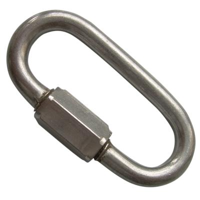 China Healthcare Galvanized Metal Clasp Carabiner For Safety Climbing Clasp With Screws for sale