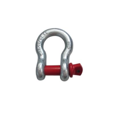 China Heavy Industry Screw Pin Bow Shackle Shackle Low Price High Strength Us Type Screw Pin Anchor Shackle G209-1 for sale