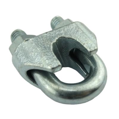 China Widely Use China Hardware High Quality Casting Din741 Steel Wire Rope Clip Malleable U Clamp for sale