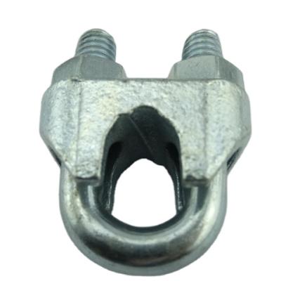 China Widely Use Global Sales China Hardware Casting Din741 Steel Wire Rope Clip Clamp Ductile U Shaped Price for sale