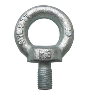 China Engineering Machinery GALVANIZED BLACK EYE BOLTS CN DIN580 for sale