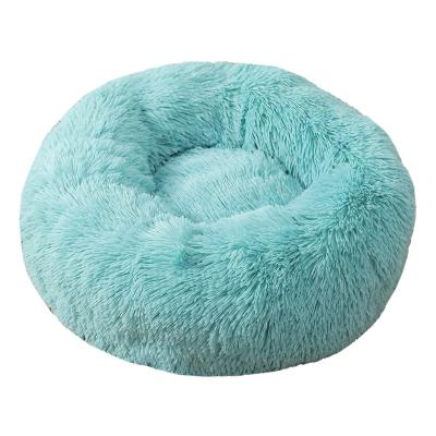 China Best Selling Pet Breathable Plush Pet Products Animal Shaped Luxury Round Bed for sale