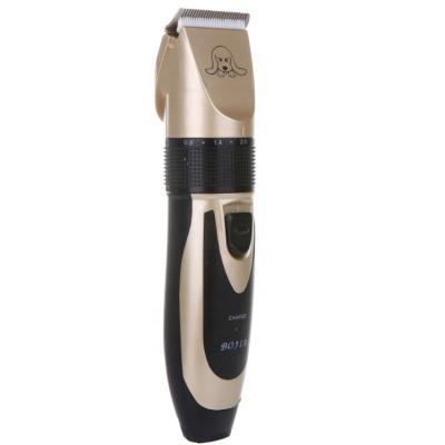 China New Viable Electronic Rechargeable Pet Hair Cutter Pet Grooming Clippers And Trimmer For Dogs for sale