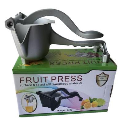 China Viable Mini Squeezer Portable Manual Citrus Juicer Hand Squeezer Aluminum Alloy Material Hand Orange Squeezer for sale